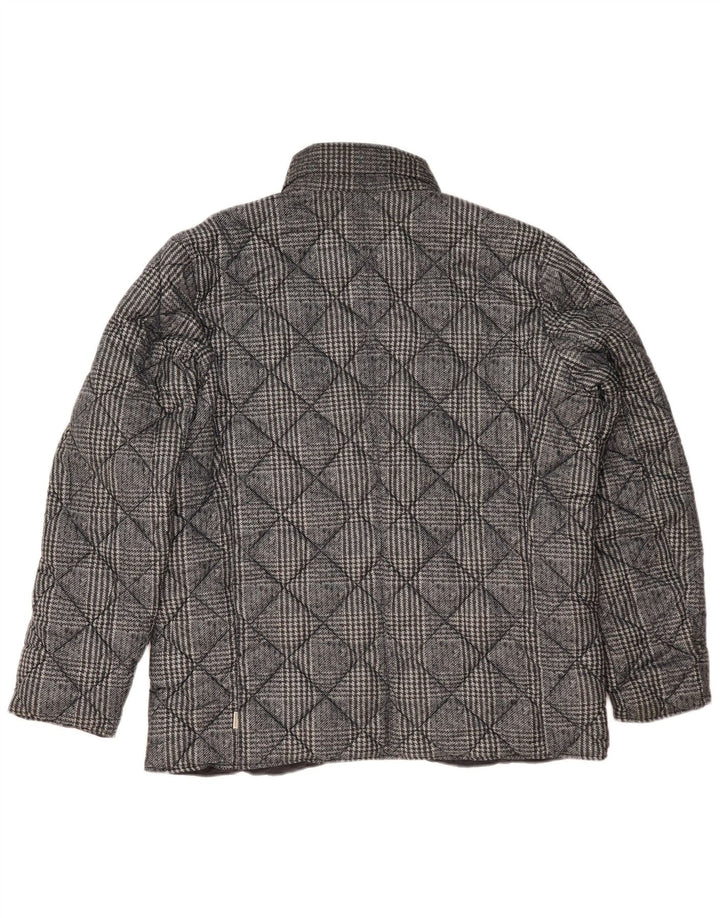 Henry Cottons Chaqueta acolchada reversible para hombre UK 42 XL Azul marino