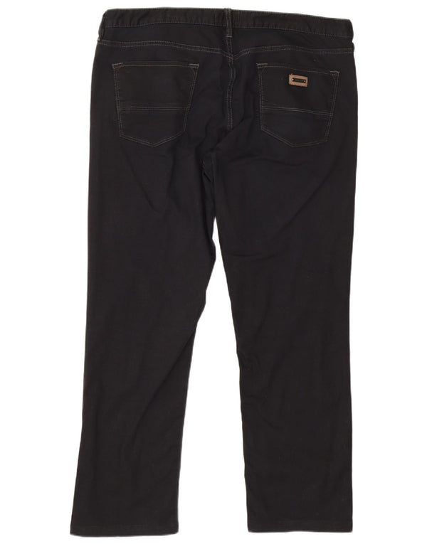 Cerruti 1881 Vaqueros rectos para hombre W40 L29 Algodón negro