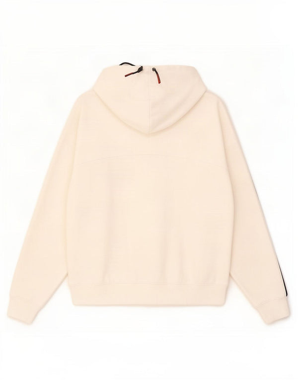 Champion Sudadera con capucha gráfica para mujer UK 46 Large White Colourblock