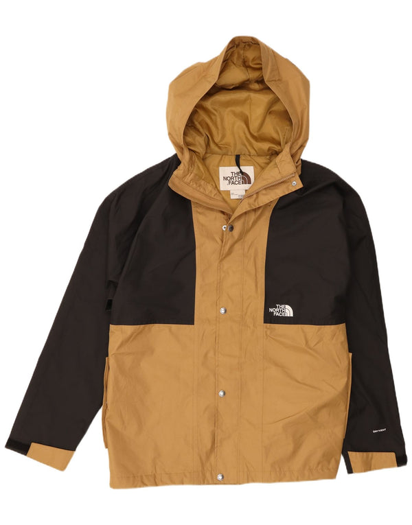 The North Face Chaqueta cortavientos con capucha para hombre, talla 40, color beige grande