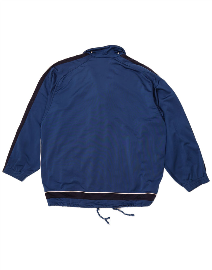 DIADORA Chaqueta de chándal para hombre UK 40 Large Azul Colorblock Poliéster