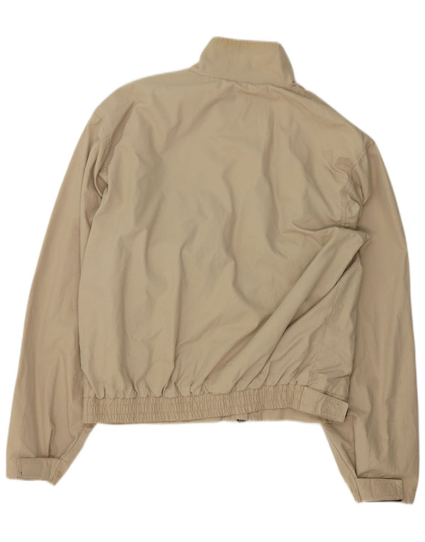 Alberto Aspesi Chaqueta Bomber para Hombre UK 38 Algodón Beige Medio
