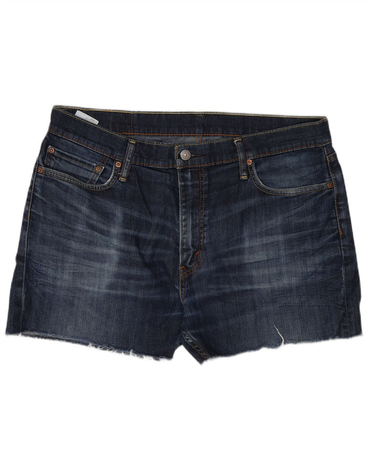 Levi's Mens 504 pantalones cortos de mezclilla W36 algodón azul grande