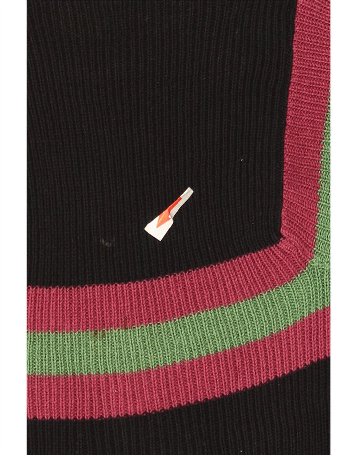 Jersey Gilmar para mujer con cuello barco IT 44 Medium Black Stripes