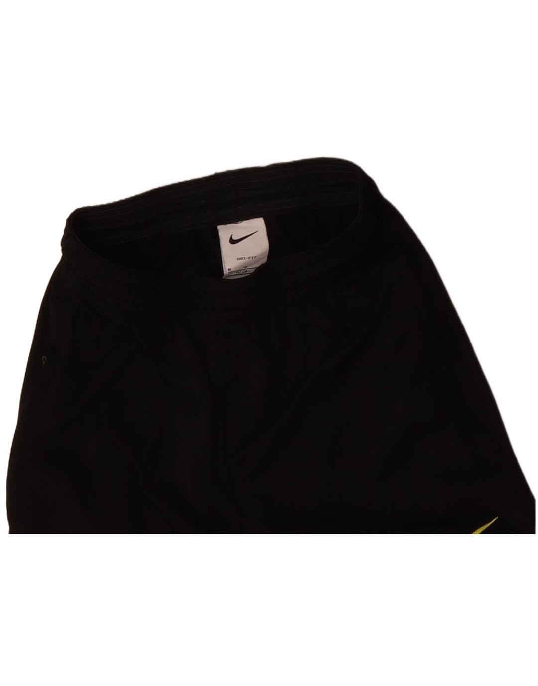 NIKE Boys Dri Fit Tracksuit Trousers 10-11 Years Medium Black Colourblock