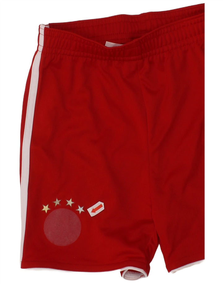 ADIDAS Baby Boys Sport Shorts 9-12 Months  Red Polyester