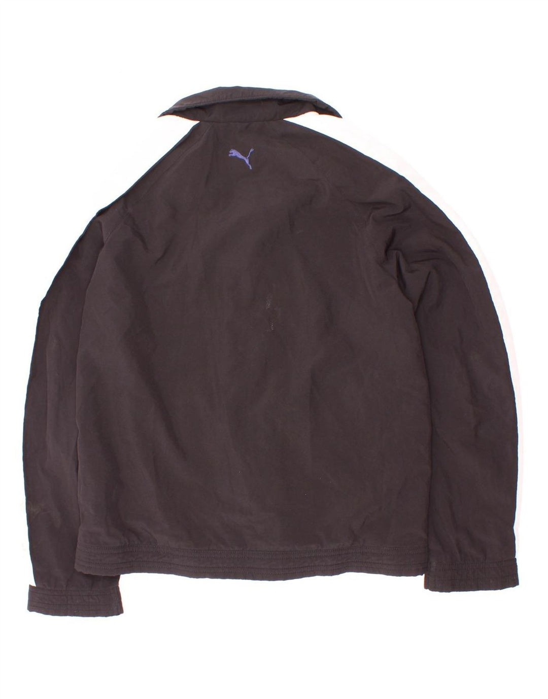 Puma Chaqueta de chándal con gráfico gráfico para niños 9-10 años Bloque de Color Negro