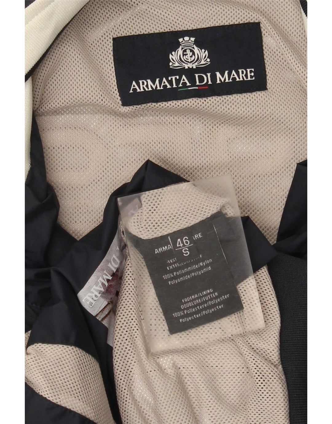 Armata Di Mare Chaqueta de chándal para hombre IT 46 Small Azul marino Colorblock