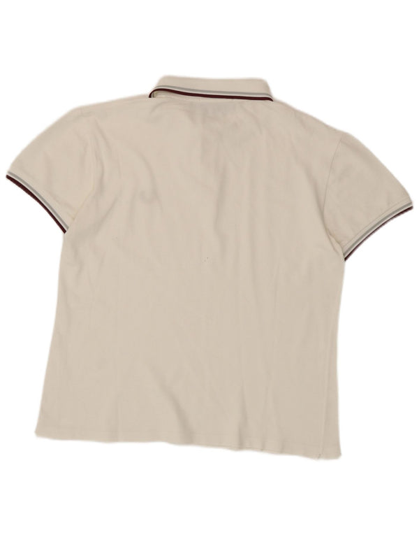 Polo Fred Perry Hombre Blanco Mediano