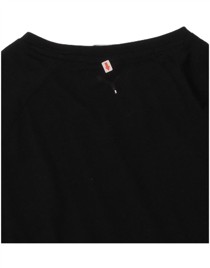 Puma Camiseta gráfica para niñas 12-13 años Grande Poliéster negro