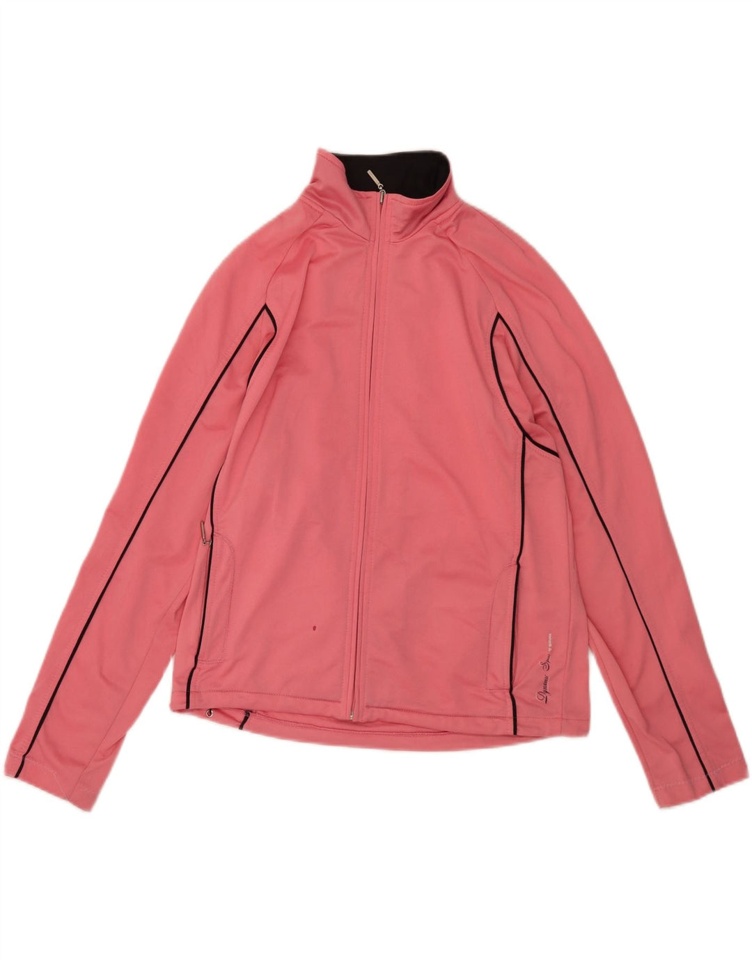 Brugi Chaqueta de chándal para mujer UK 40 Poliéster rosa medio