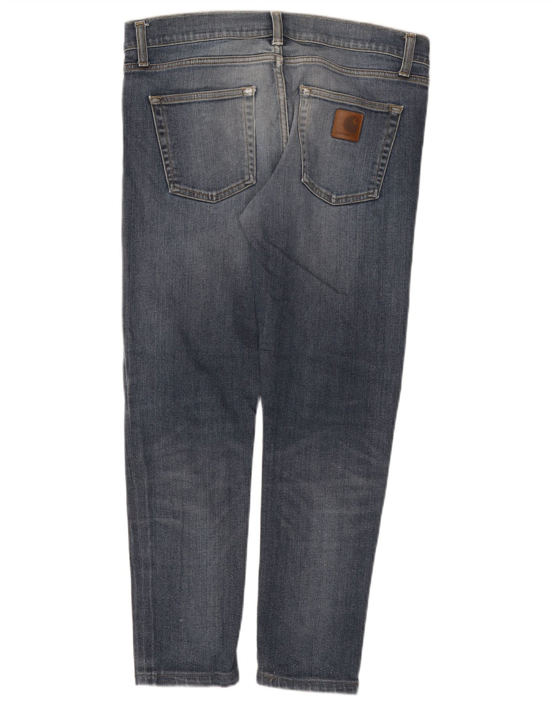 CARHARTT Vaqueros ajustados para hombre W32 L27 Algodón azul