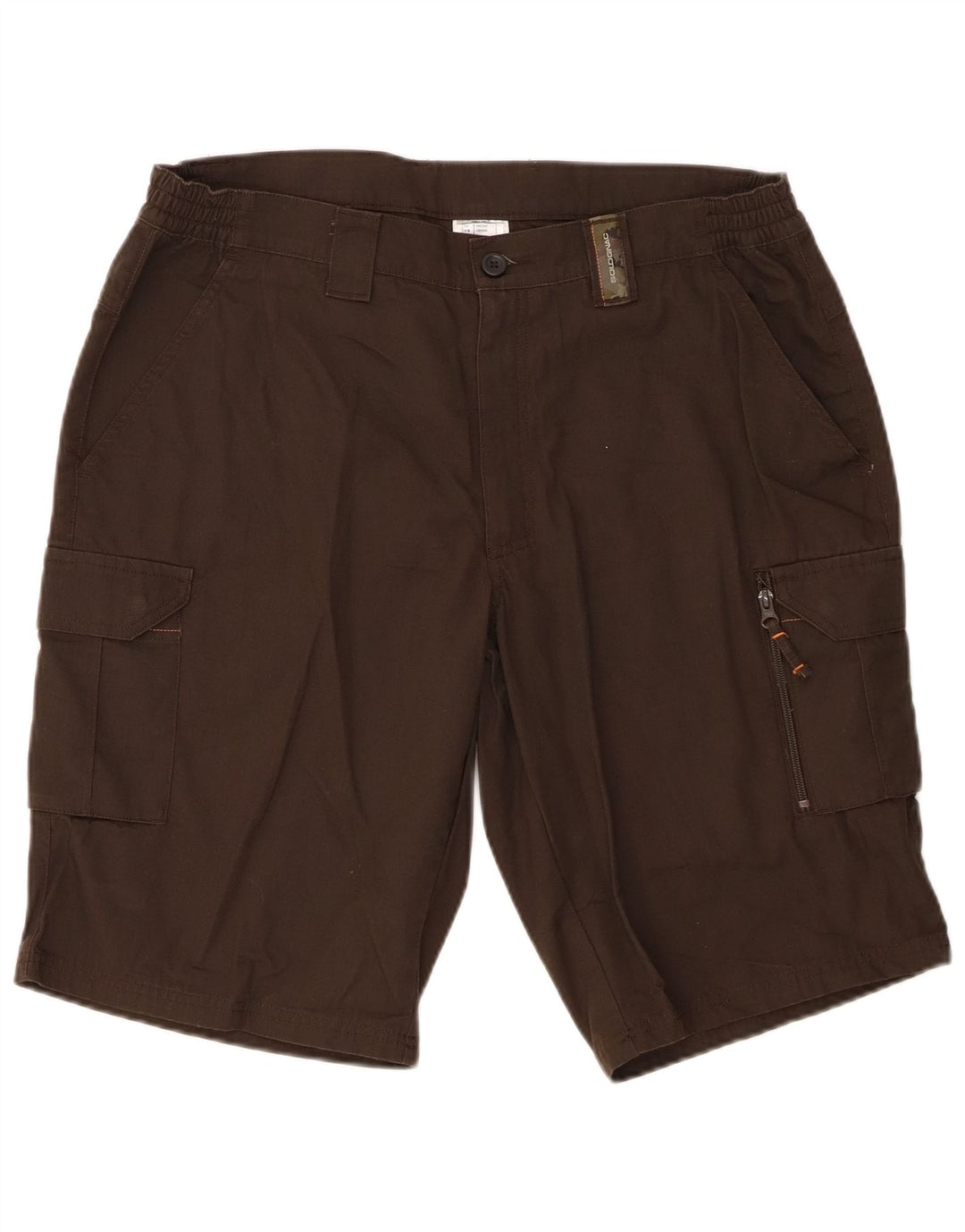 Shorts Cargo Hombre Decathlon XL W38 Marrón Poliéster