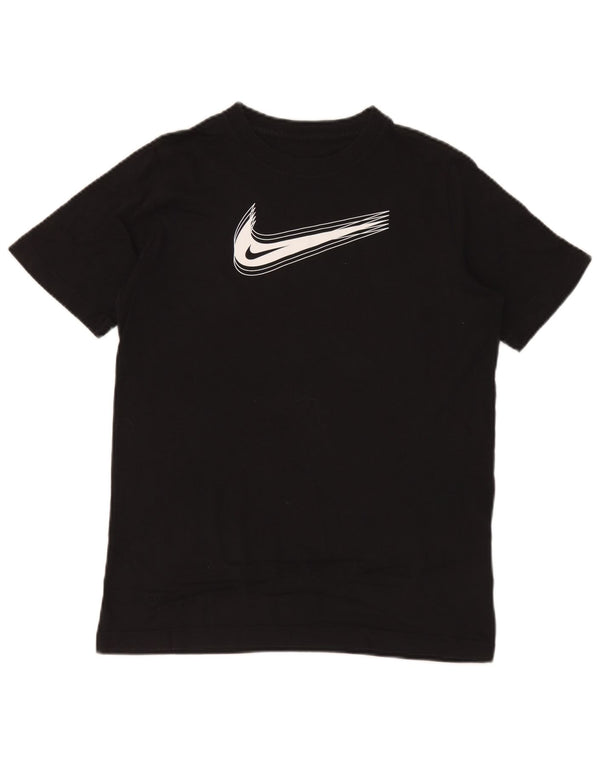 Nike Camiseta gráfica de ajuste estándar para niños 13-14 años XL Algodón negro