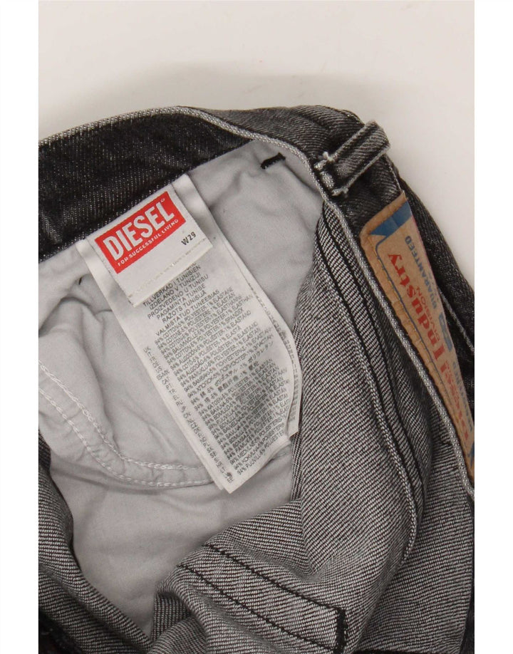 Diesel Vaqueros Slim Para Hombre W29 L31 Algodón Gris
