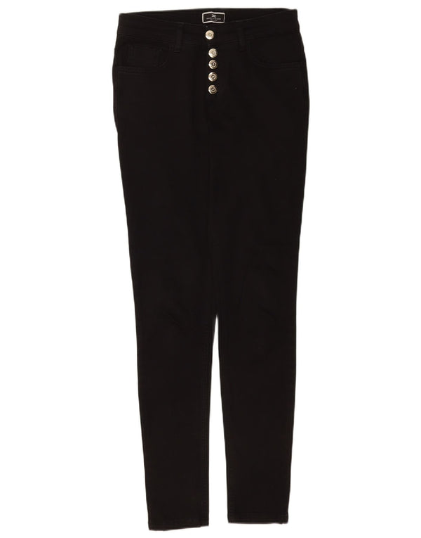 Vaqueros ajustados para mujer Elisabetta Franchi W26 L29 Negro