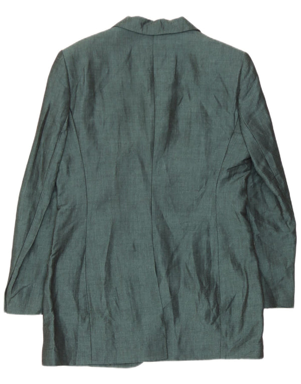 Chaqueta tipo blazer para mujer Misstwidd IT 44 Lino verde medio