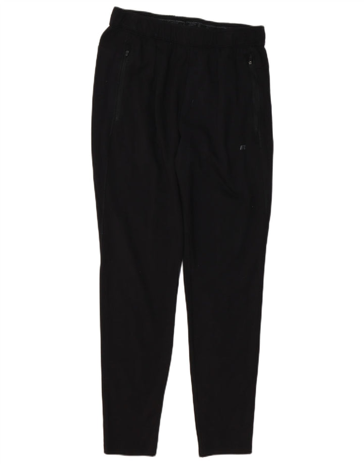 RUSSELL ATHLETIC Pantalones de chándal para hombre Joggers Medium Black Rayon