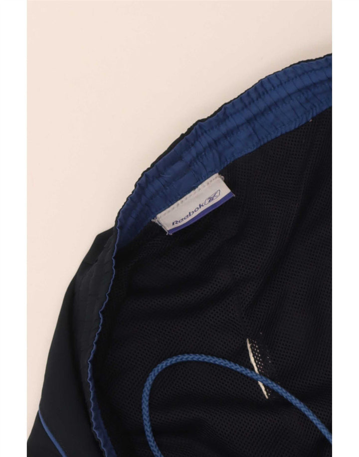 Reebok - Pantalón de chándal para hombre, talla grande, azul marino