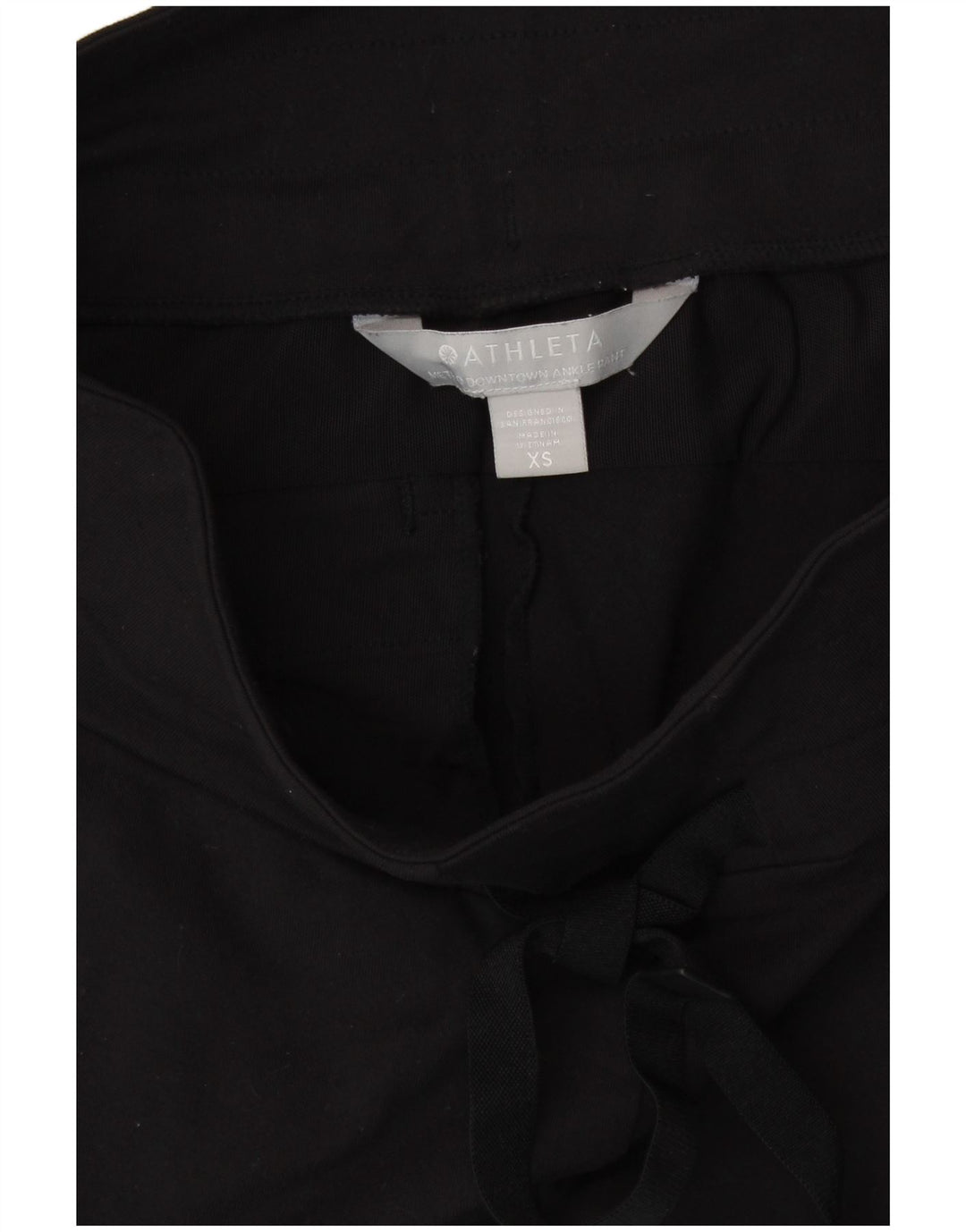 ATHLETA Pantalones de chándal para mujer UK 6 XS Black Nylon