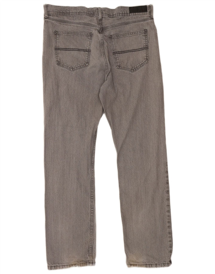 Marks & Spencer Vaqueros rectos y elásticos para hombre W36 L31 Algodón gris