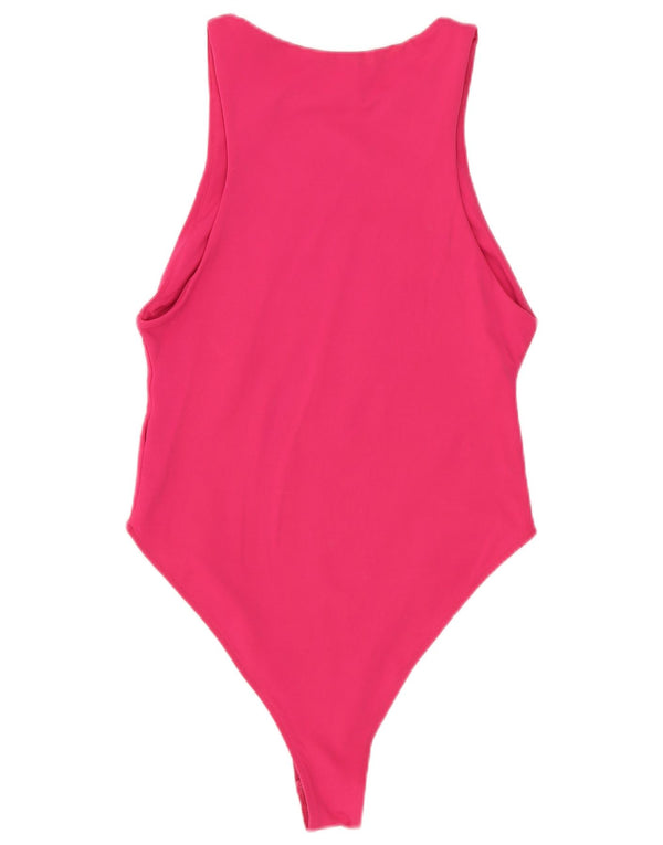 Zara Body Sin Mangas Mujer UK 8 Small Rosa