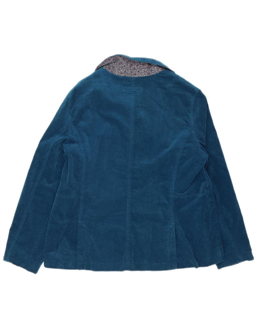 White Stuff Chaqueta Blazer de Terciopelo con 4 Botones para Mujer UK 46 Grande Azul Marino