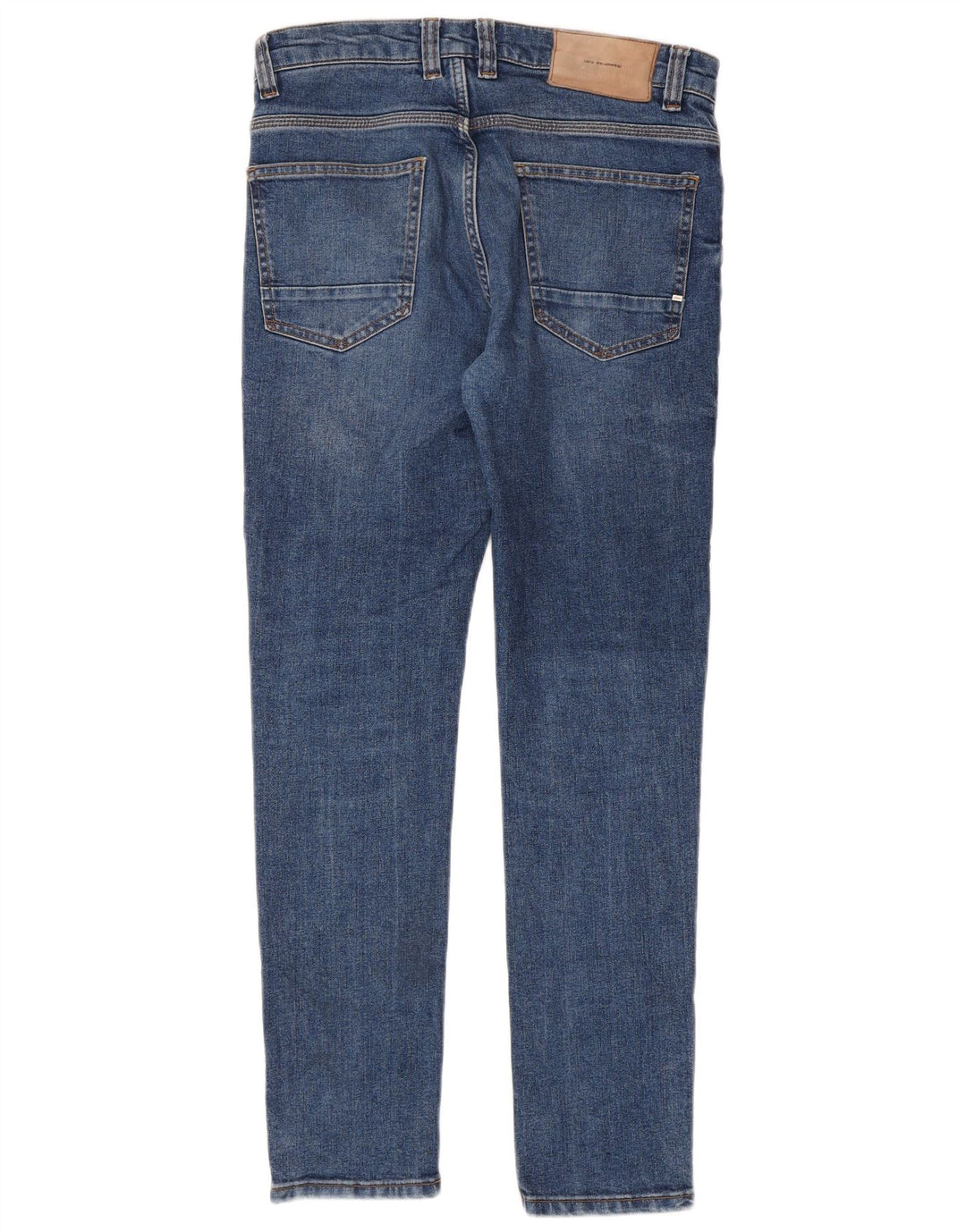 Zara Mens Slim Jeans EU 40 Medium W31 L30 Algodón Azul