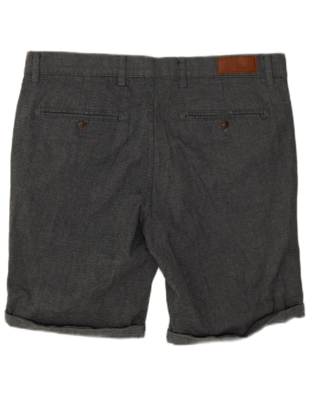 Jack & Jones Pantalones cortos chinos para hombre Large W34 Algodón con manchas grises