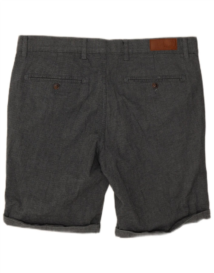 Jack & Jones Pantalones cortos chinos para hombre Large W34 Algodón con manchas grises