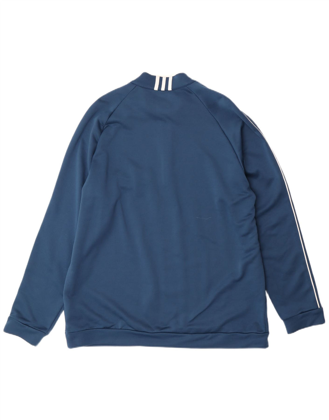 Adidas Climalite - Chándal con cremallera y cuello para hombre, talla 2XL, poliéster azul
