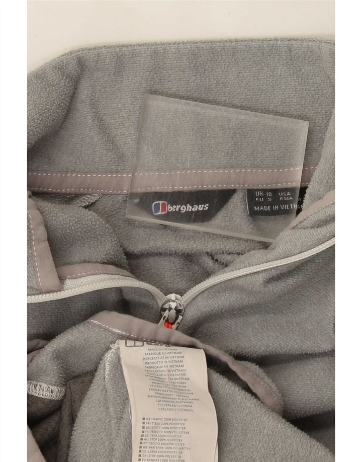 Berghaus Chaqueta polar para mujer UK 10 Small Gris Poliéster