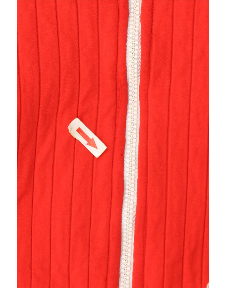Grasshoppers Chaqueta de chándal para mujer IT 38 XS Rojo Colorblock