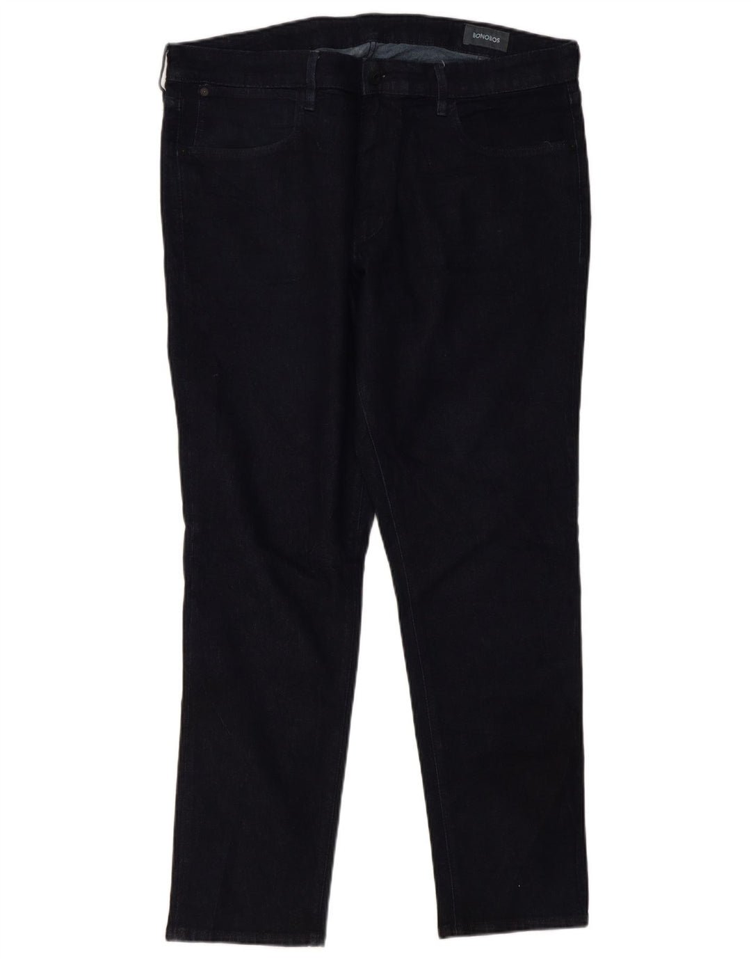 BONOBOS Vaqueros ajustados para mujer W38 L32 Algodón azul marino