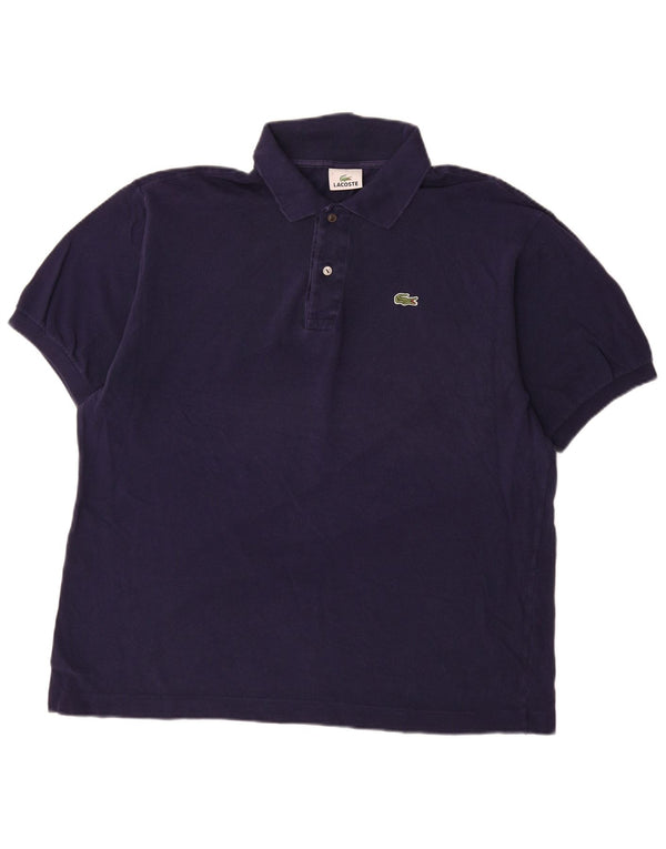 Polo Lacoste para hombre talla 7 2XL azul marino