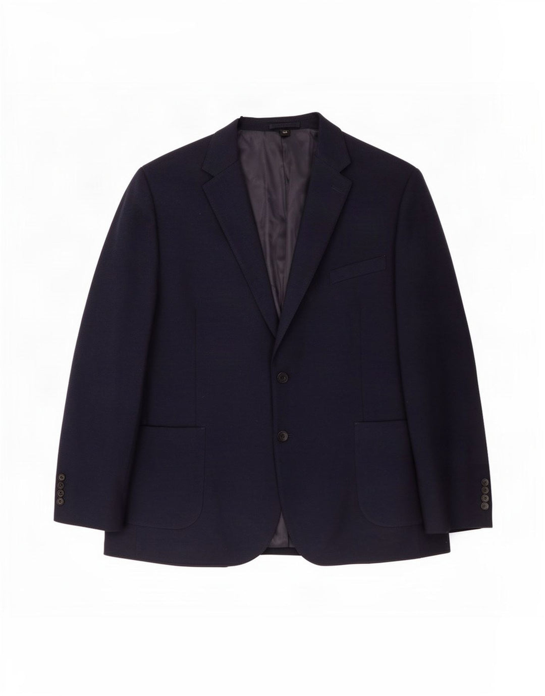 Marks & Spencer Chaqueta tipo blazer de 2 botones para hombre UK 50 5XL Poliamida azul marino