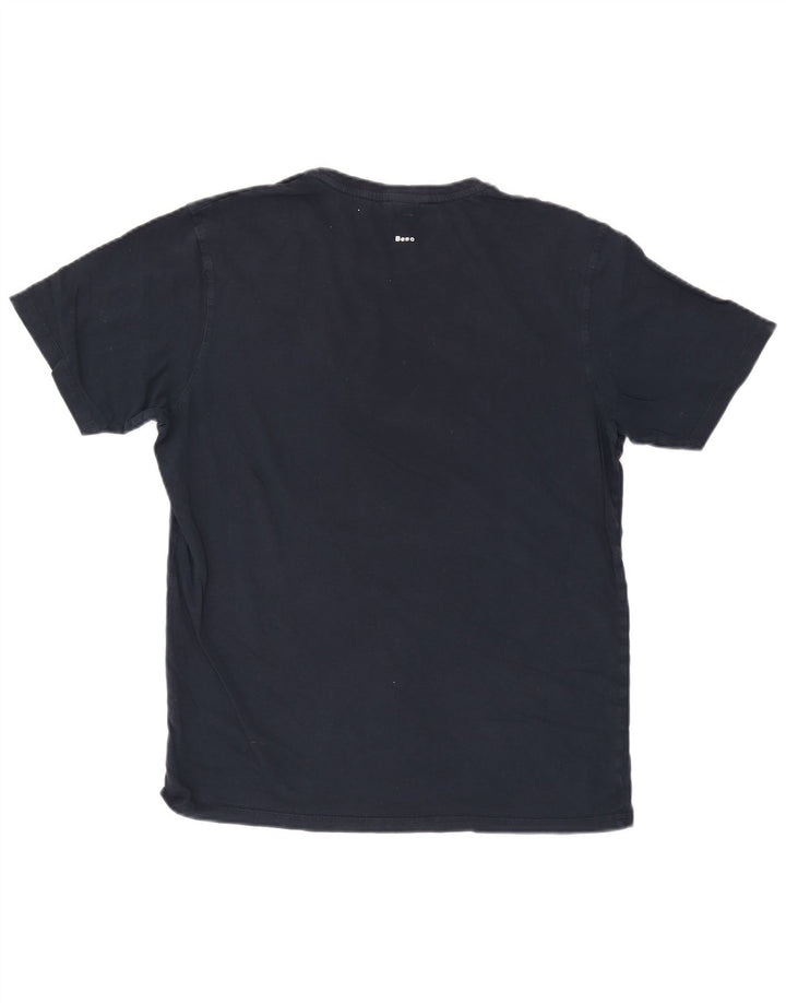 Bench Hombre Camiseta Gráfica Top XL Azul Marino