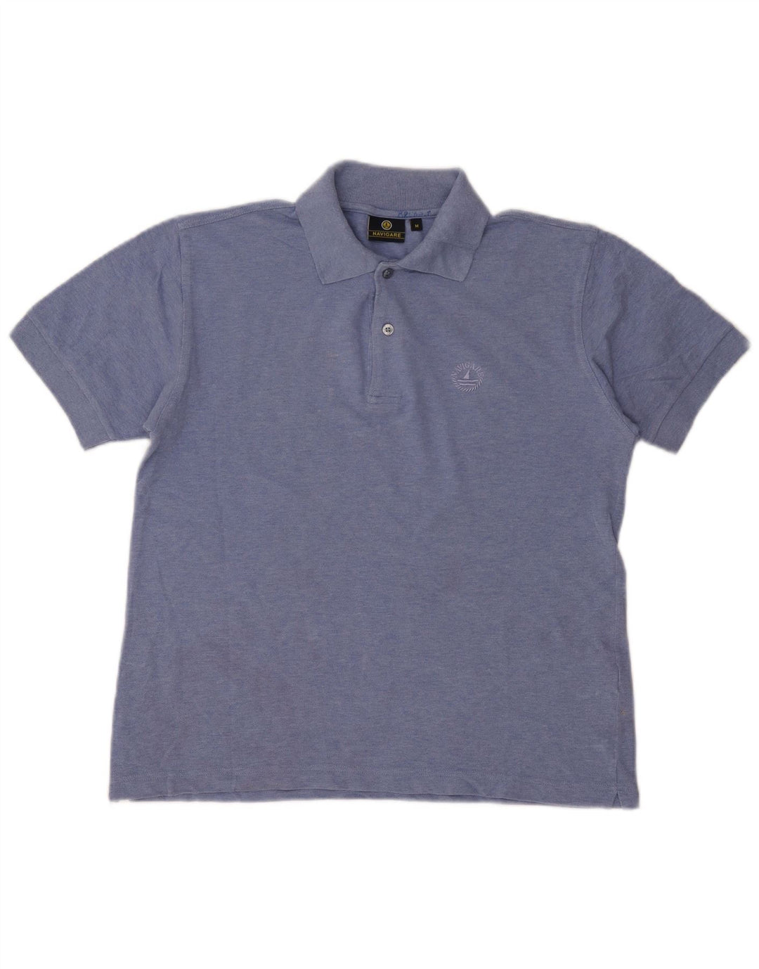 Navigare Polo Hombre Algodón Azul Medio