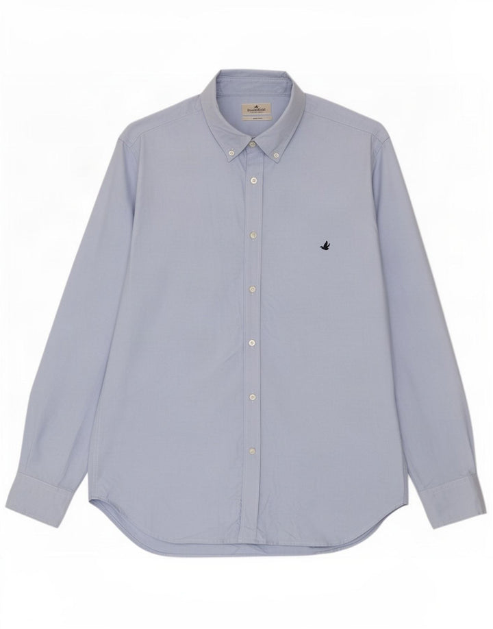 Camisa Brooksfield para hombre talla 43 azul grande