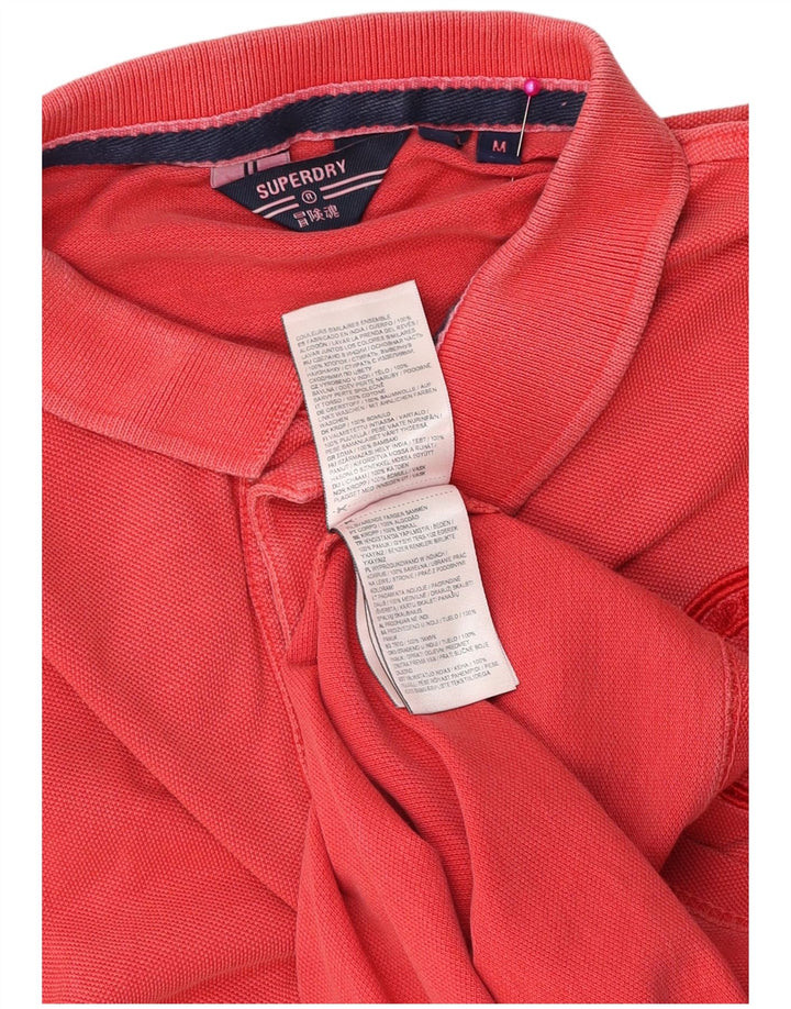 Polo Superdry Para Hombre De Algodón Rojo Medio