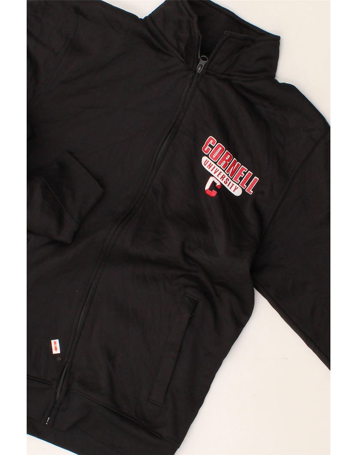 CHAMPION Mens Tracksuit Top Jacket Small Black Polyester Vintage Champion and Second-Hand Champion from Messina Hembry 