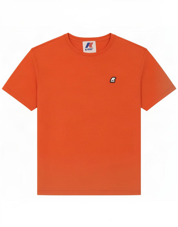 K-Way Camiseta Hombre Top Medium Naranja Algodón