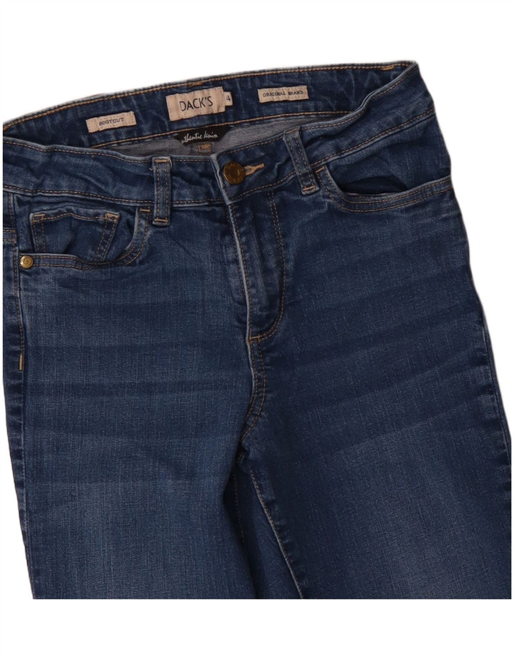 Dack's Jeans Bootcut para Mujer IT 44 Medium W28 L30 Algodón Azul