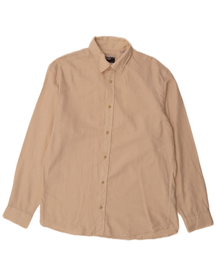 Camisa Jack & Jones Hombre XL Algodón Beige