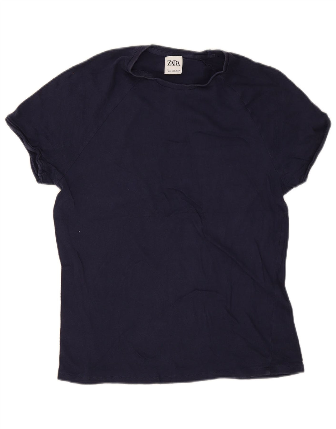 Zara Hombre Camiseta Top Small Azul Marino