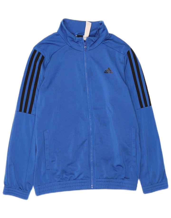 Adidas Chaqueta Chándal Niño 11-12 Años Azul Poliéster