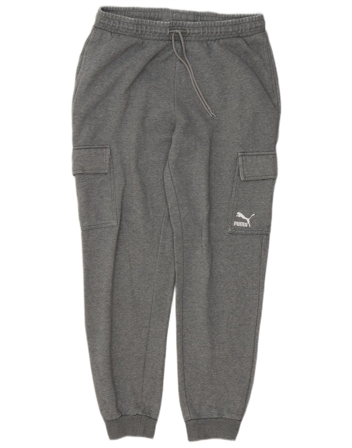 Puma Hombre Cargo Chándal Pantalones Joggers Grande Gris