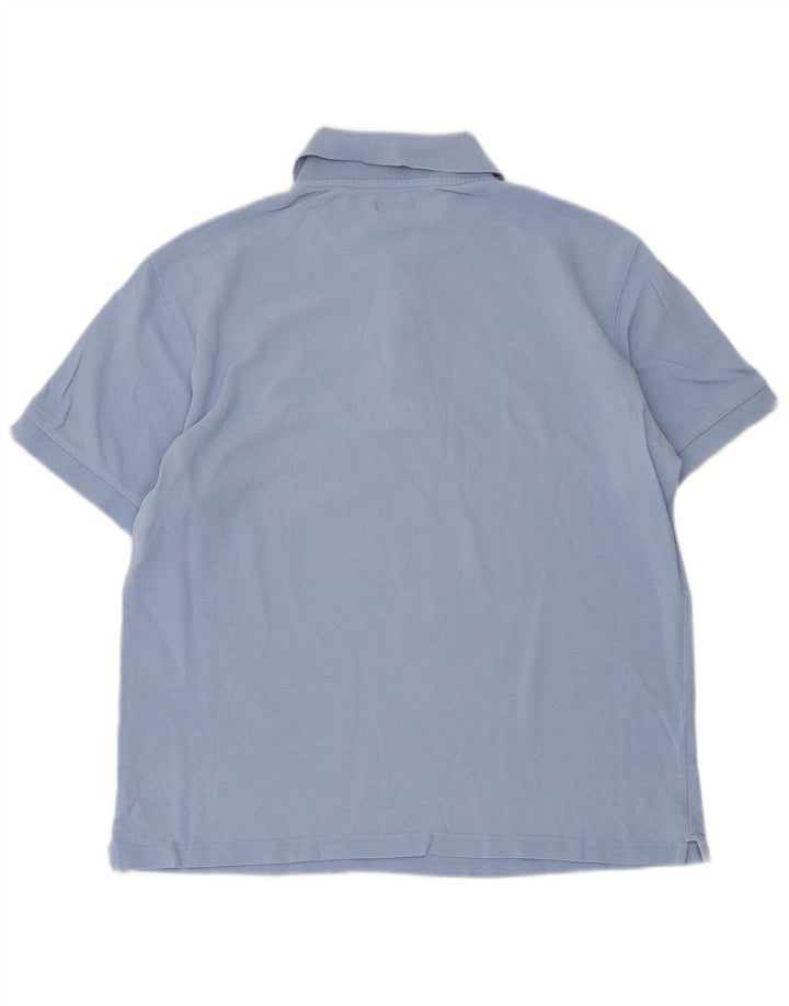 Marlboro Classics Polo para hombre pequeño azul