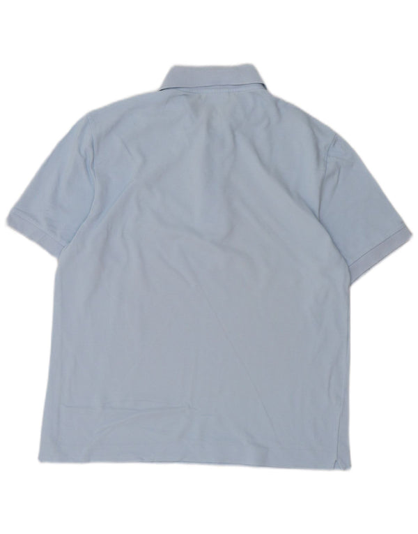 Polo Lacoste para hombre talla 4 algodón azul medio