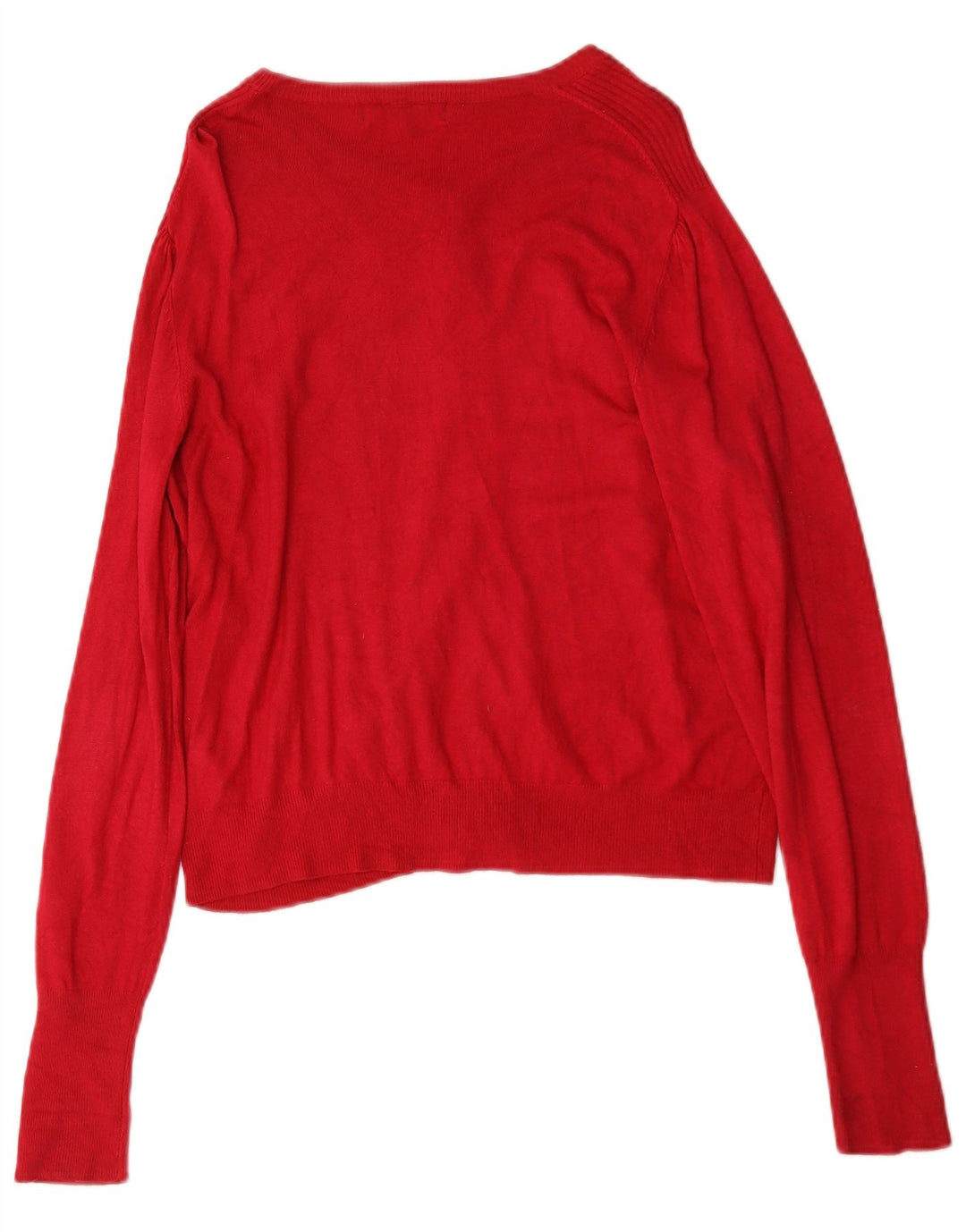 Marks & Spencer - Cárdigan para mujer, talla 40, talla grande, viscosa roja